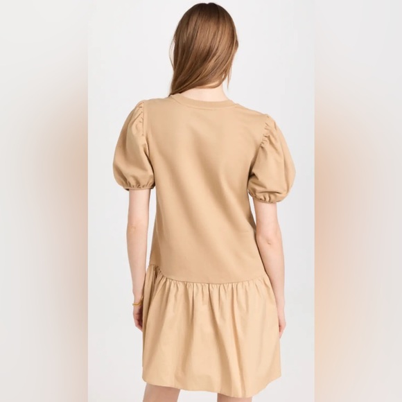 NWT English Factory Black Knit Woven Mixed Dress - Picture 10 of 10